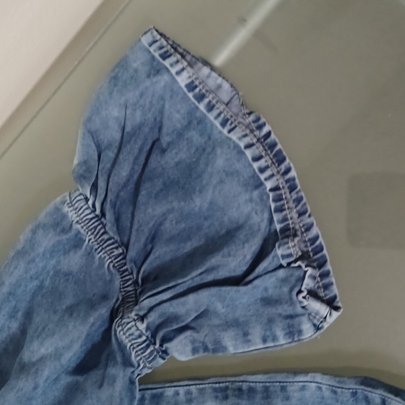 Nauty Blue Romper - Picture 4 of 7